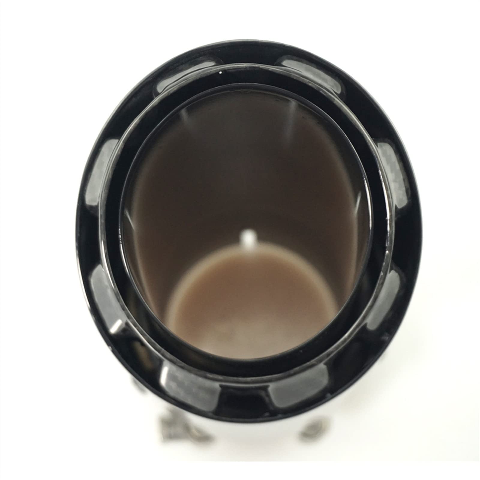 Edelstahl Auspuff Endrohr 63mm/114mm - Remus Style Matt Schwarz