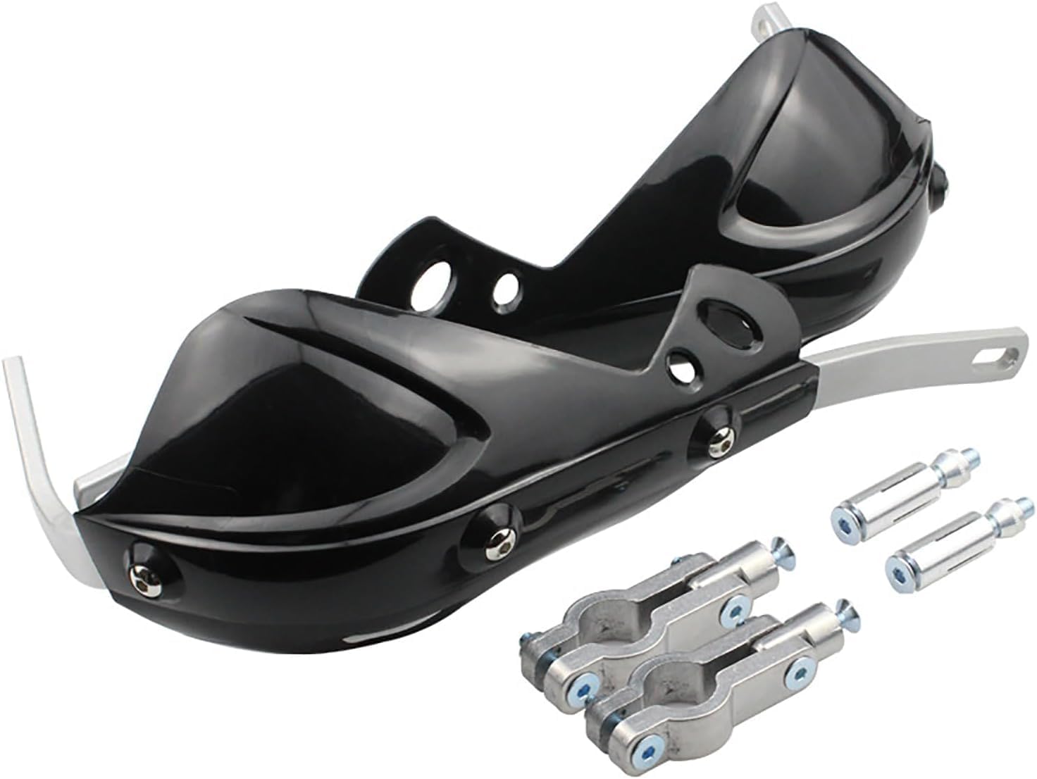 1 Pair Motorcycle Handguards for Kawasaki Versys X 300 Tourer, Wind Guards Impact Resistant Handguard Hand Shield Guard Handle Protector