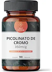 Picolinato de Cromo 350mcg 90 Cápsulas