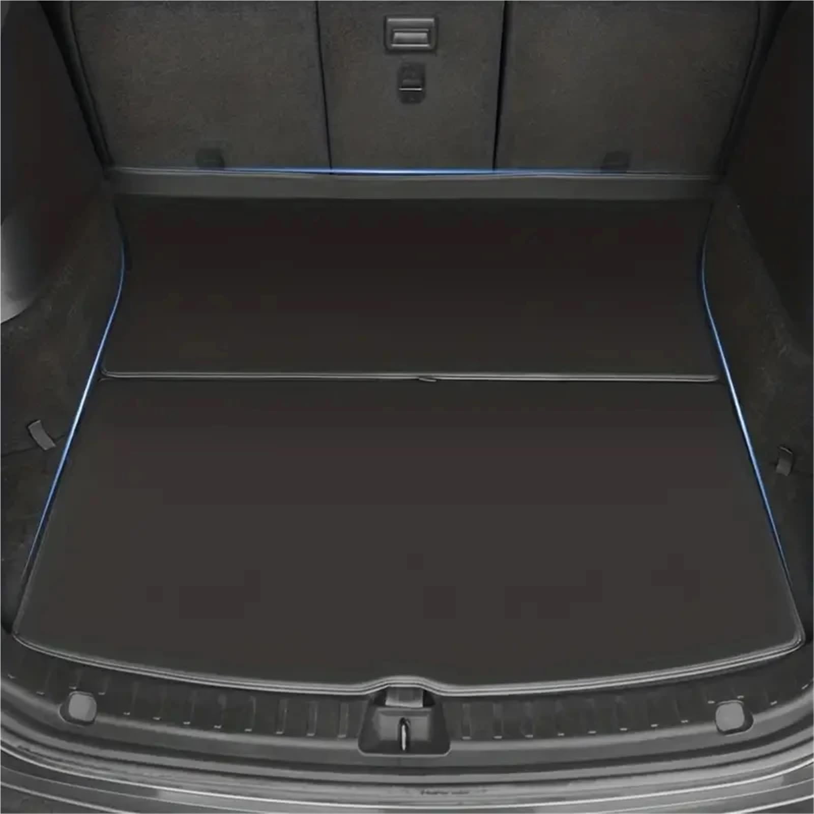 płaskie maty do bagażnika Fit For Tesla Model Y Model 3 Highland Rear Trunk Protector Pad All Weather Split Dog Liner Pet Mat Anti-kick Pad(For 23-24 Model 3)