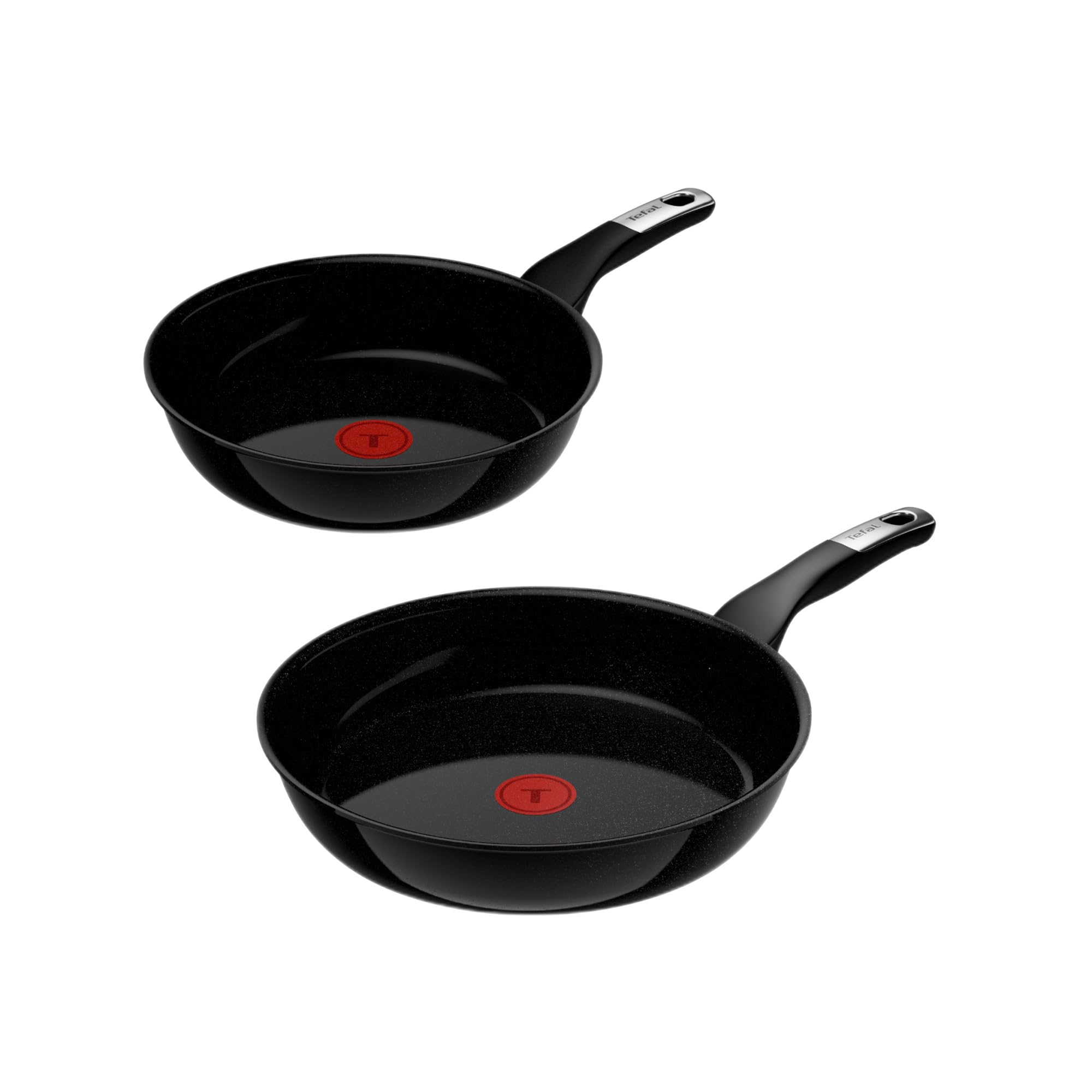 Tefal Explore Ceramic, Lot de 2 poêles 24/28 cm, Revêtement en céramique antiadhésif