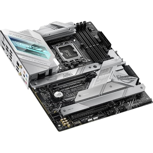 ASUS ROG STRIX Z690-A GAMING WIFI - Placa base Intel Z690 LGA 1700 ATX (PCIe 5.0, VRM de 16+1 fases, DDR5, WiFi 6E, 2.5 Gb Ethernet, 4x M.2, SSD PCIe 4.0 NVMe, USB 3.2 Gen. 2x2 tipo C, SATA, AURA RGB) - Image 3