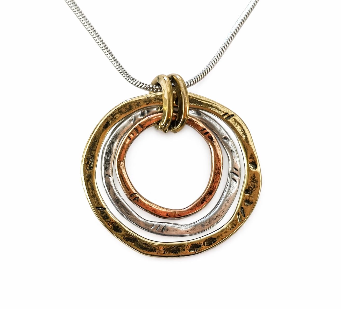 Handmade Sunrise Pendant Necklace by Judith Stiles