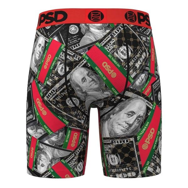 PSD Men's Money Bands Boxer Briefs - 7 Inch Inseam Breathable and Supportive Men's Underwear with Moisture-Wicking Fabric4
