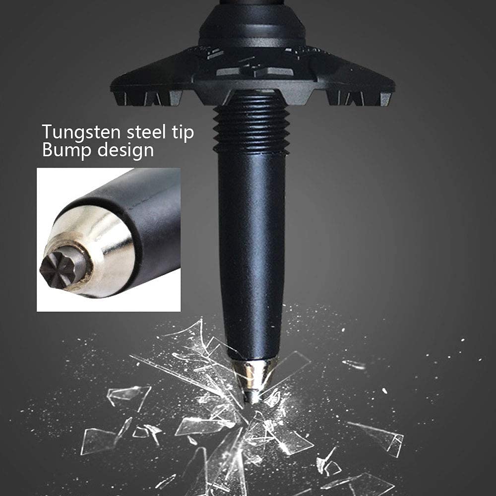 Poignée télescopique Ergonomique réglable avec système Anti-Choc à Verrouillage Rapide Bâtons de randonnée pour randonnée, Trekking, Camping, Voyage, 2 pièces