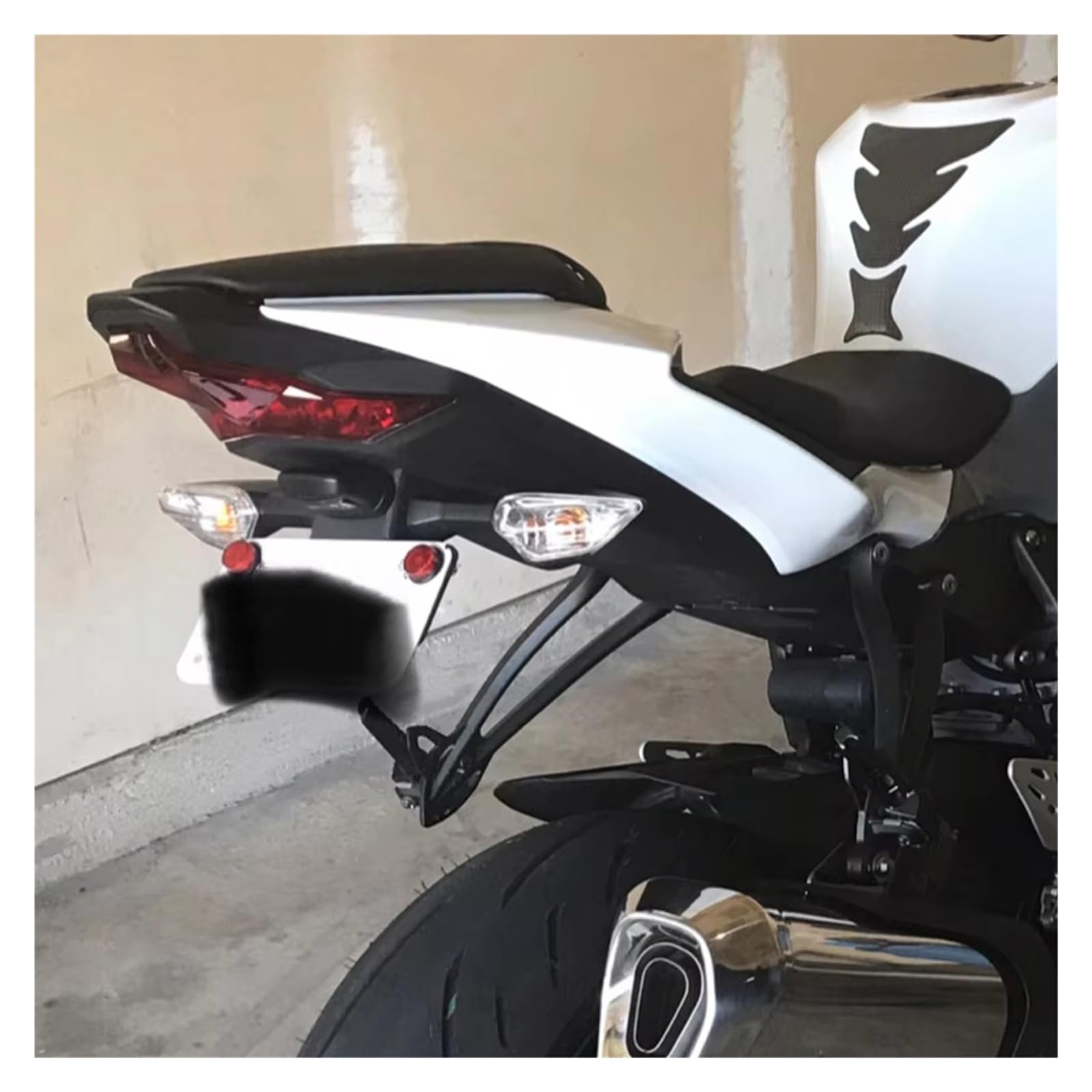 Moto Supporto Targa Per Ninja Per ZX-6R Per ZX6-R 636 2019-2025 Posteriore Tail Tidy Fender Eliminator Kit Targa Staffa Di Supporto