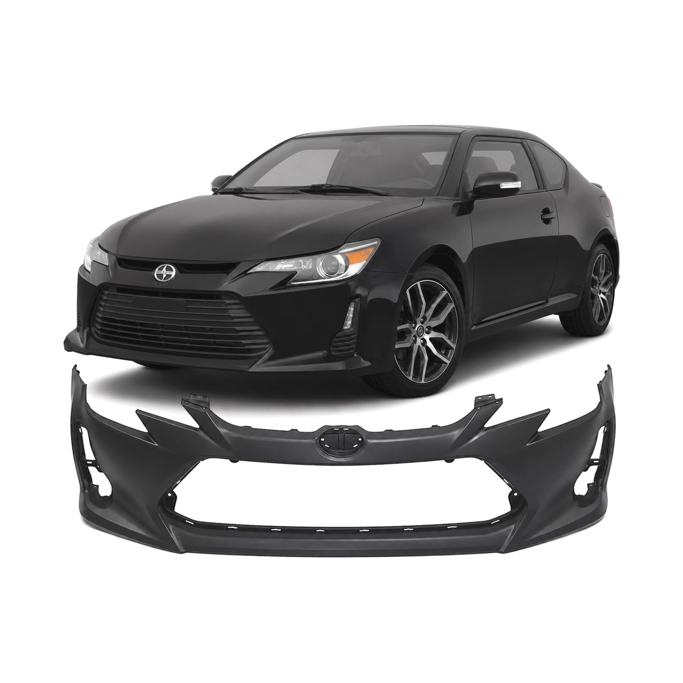 FitParts Compatible with Scion tC 2014–2016 Front Bumper Cover