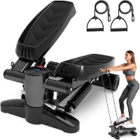 Tohoyard Mini Stepper 150 kg Ellenállásos Szalagokkal és LCD Kijelzővel 1