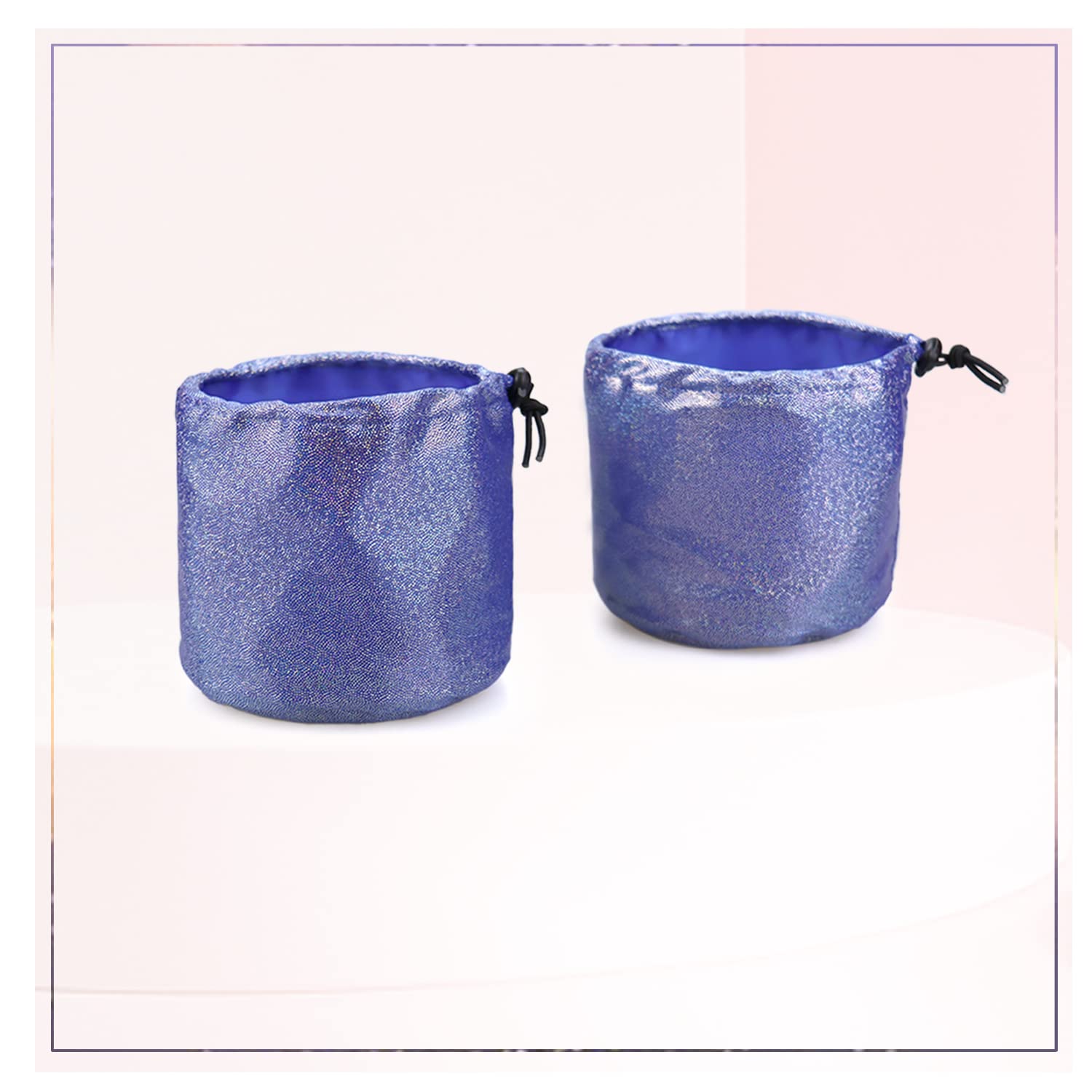 rainbowstar Set of Two Fire Wick Covers with Elastic Rope for Hoop Palm Torch Triads Fire/Flow Props Protection Gifts Size Less Than 4