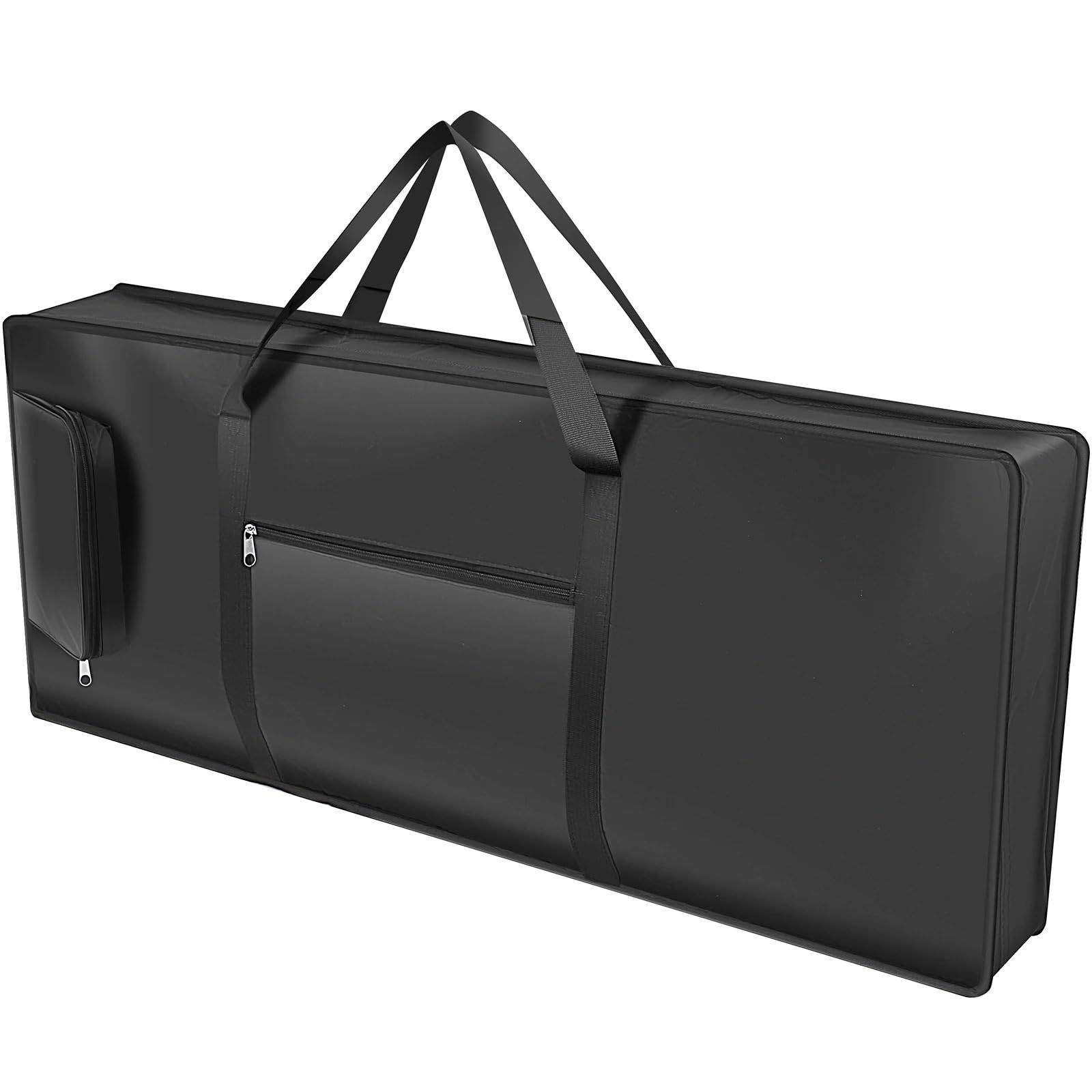 Custodia Per Tastiera Custodia imbottita for tastiera a 61 tasti con manico e tracolla regolabile Custodia for pianoforte elettrico portatile con tasche