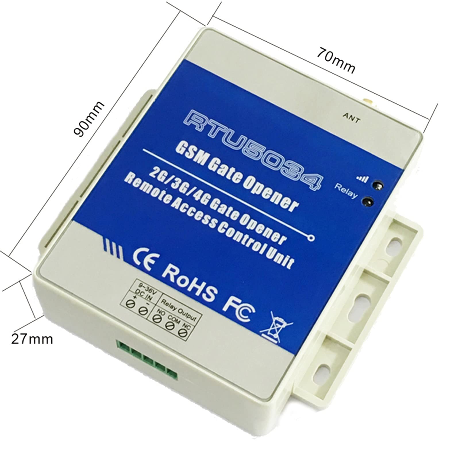 Abridor de puerta de Garaje, Controlador de acceso al interruptor de la puerta del interruptor de la puerta del interruptor de la puerta del renegador Remoto inalámbrico 3G controlador automático de l