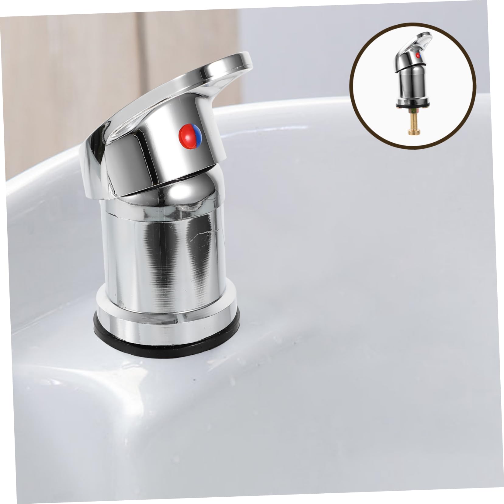 jojofuny 3pezzi Rubinetto Per Miscelatore Per Salon e Parrucchieri Design e Facile Controllo Per Ciotola Shampoo