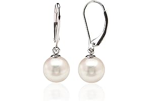 The captivating enchantment of silver and pearl earrings
