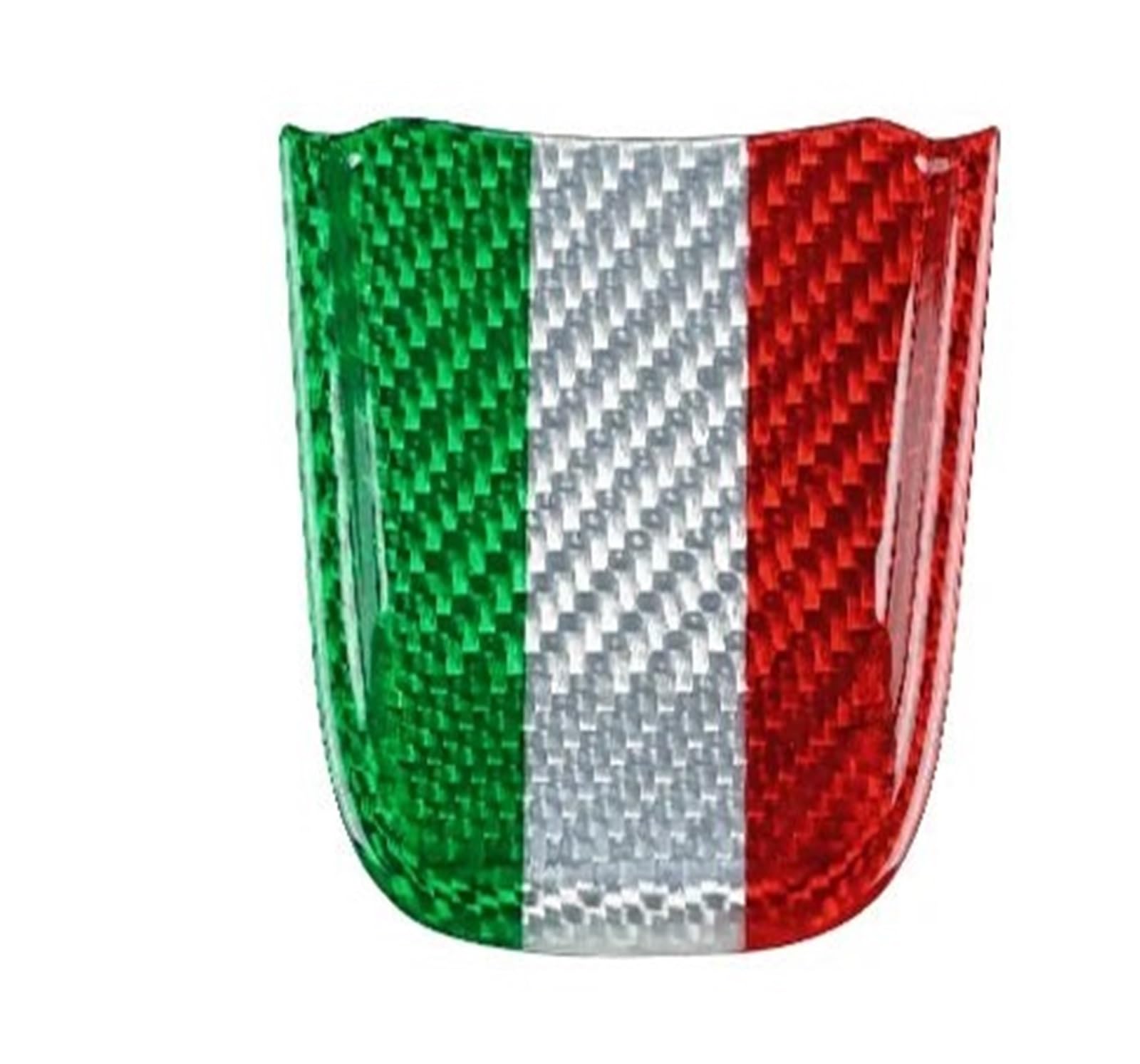 Interior Trim for Abarth 595 for Fiat for 500 2020-2023 Car Tricolor Carbon Trim Interior Accessories Real Hard Carbon Fiber Sticker Cover Trim Sticker(Bottom Tricolor)
