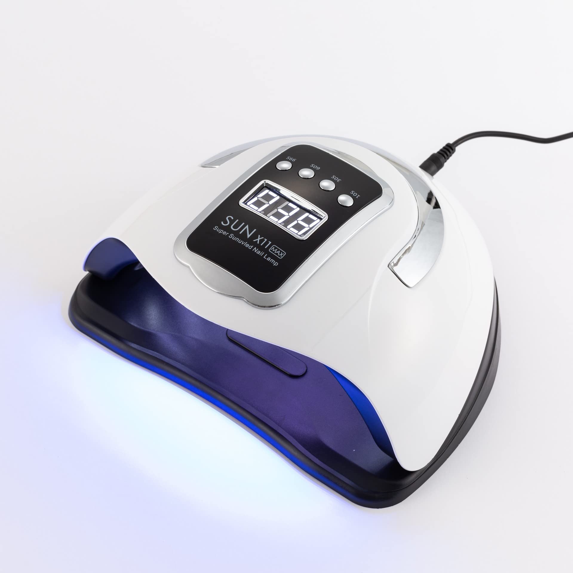 LKEUV Nail Lamp 268W Gel Nail Lamp Nail Dryer UV Lamps for Gel Nails,LED Nail Lamp with Automatic Sensor / 4 Timer Setting,Ideal for Home Use or Salon