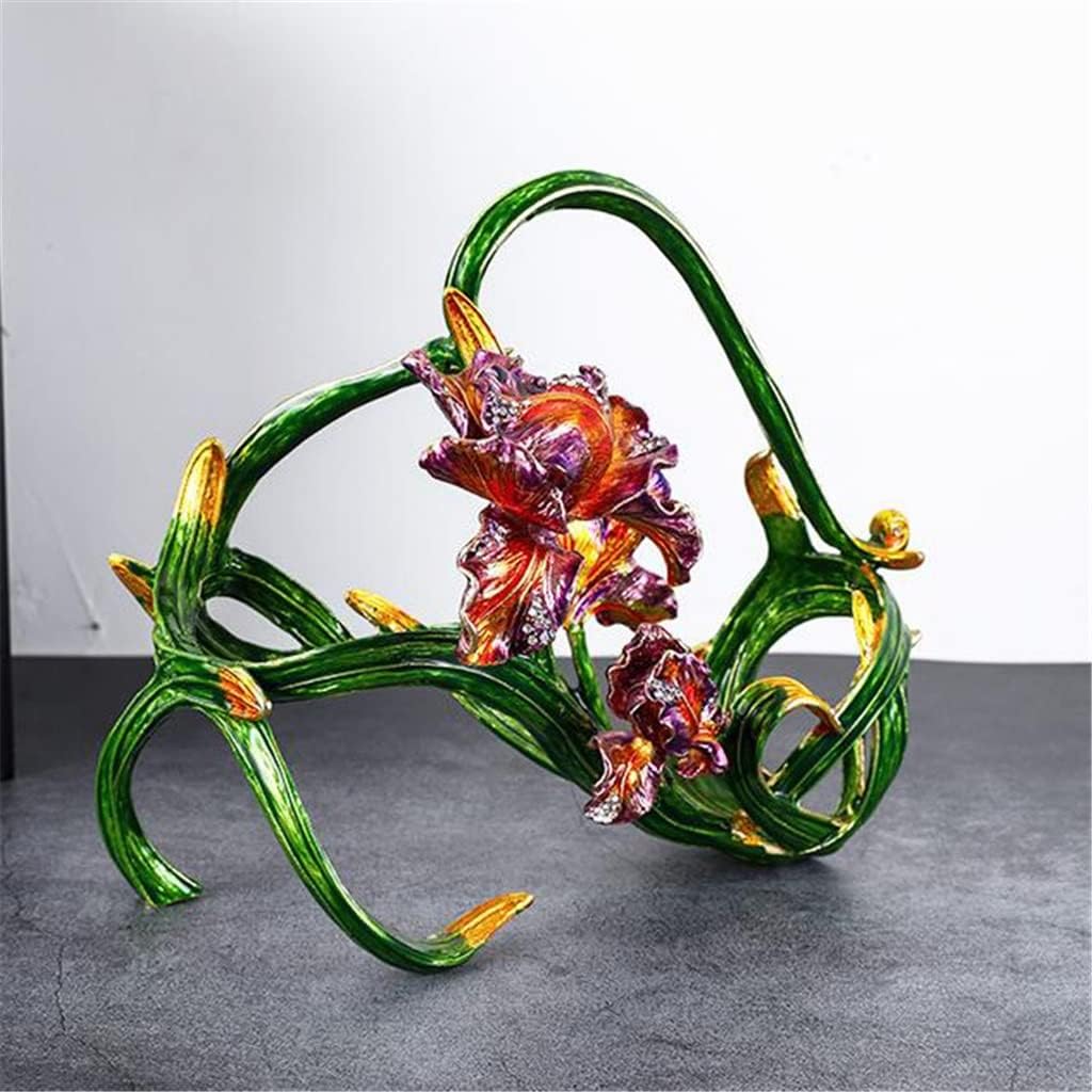 European-Style Creative Wine Rack Metal Craft Ornaments Elegant