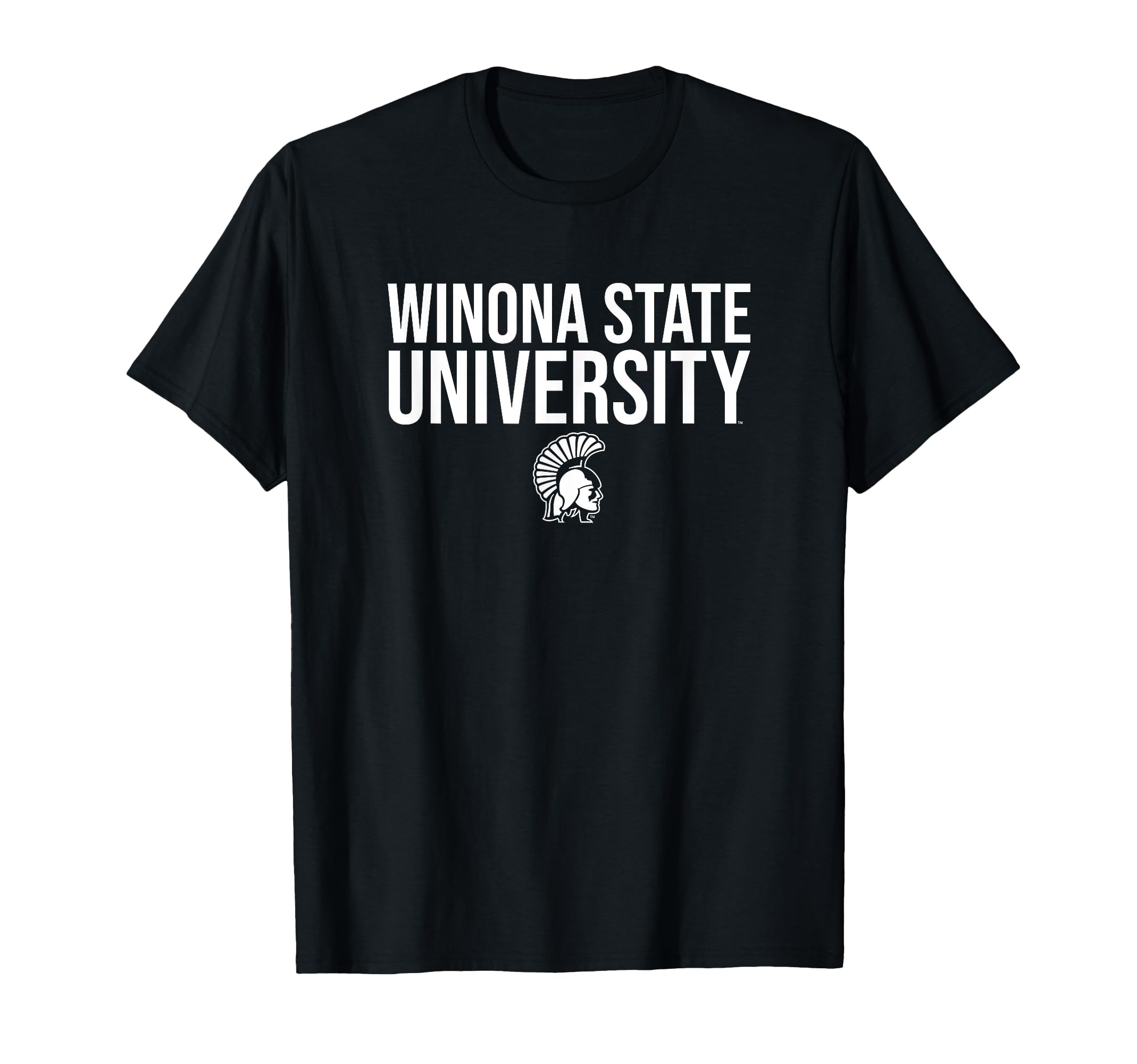 Winona State University Warriors Stacked T-Shirt