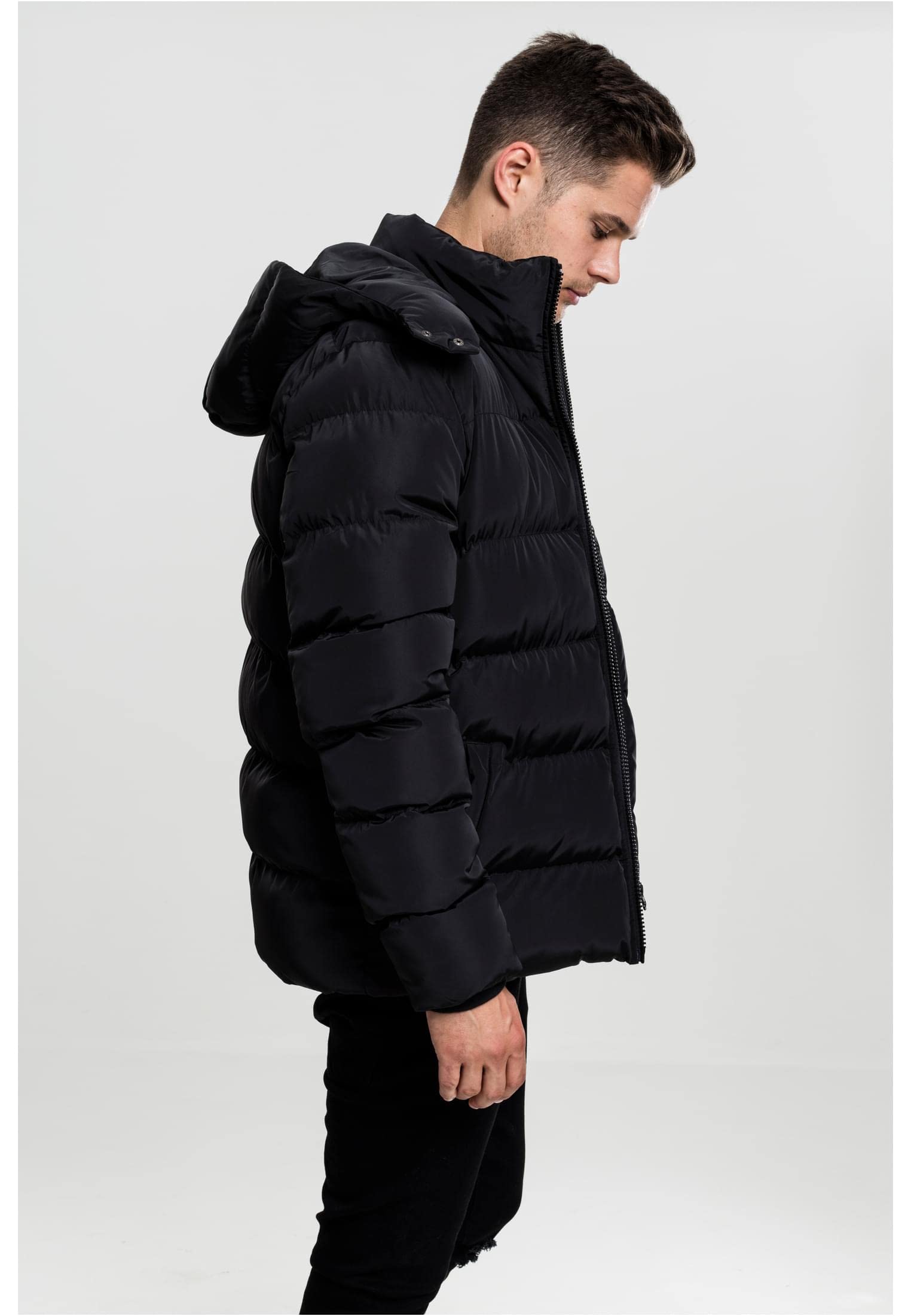 Urban Classics Herren Hooded Puffer Jacket