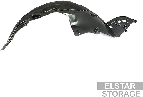 Miniatura 4 de CarPartsDepot Protector de protección contra salpicaduras para el lado del conductor delantero izquierdo del lado del conductor, compatible con