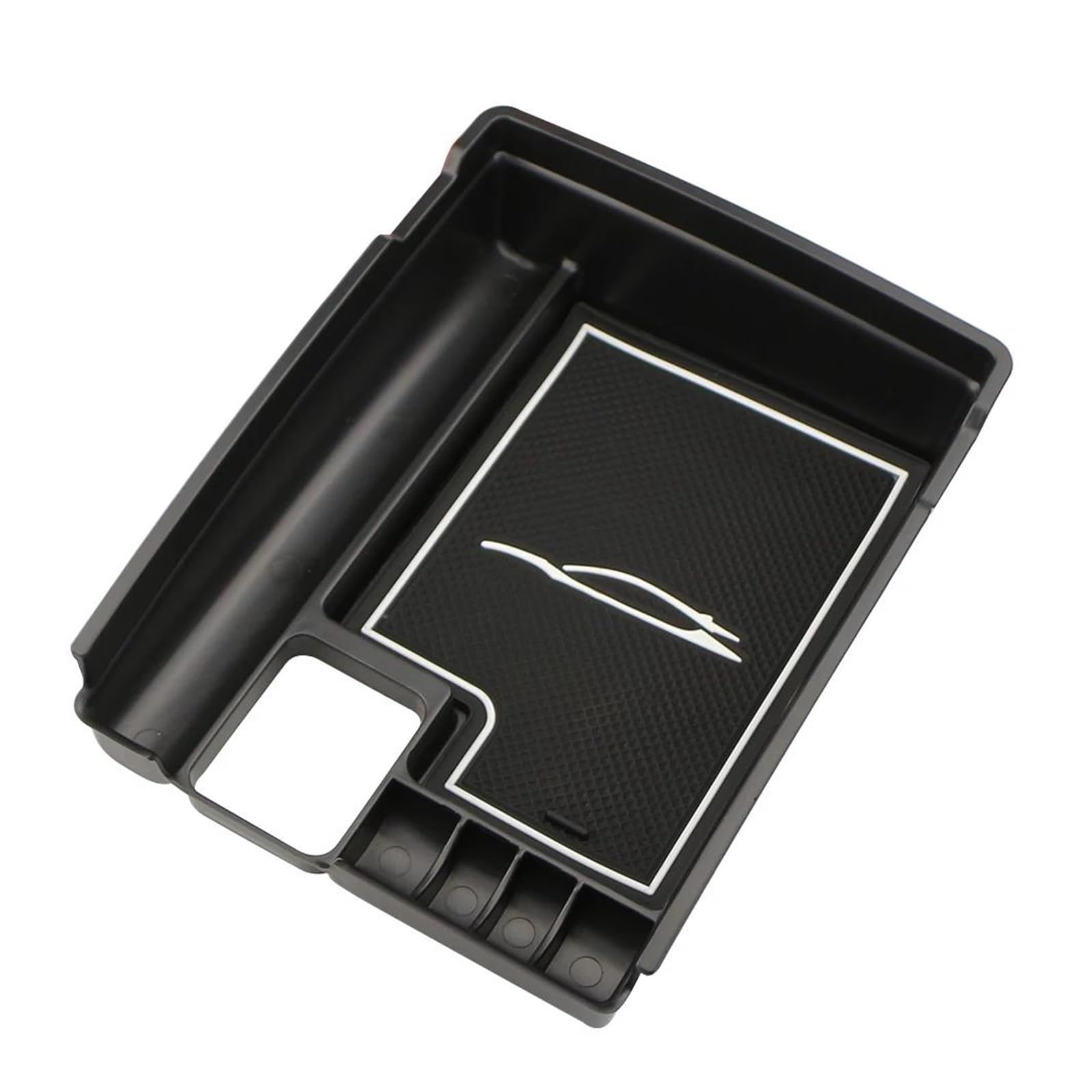 REQIANOZ For X-trail For X Trail For Xtrail For T32 For Rogue 2014-2018 Central Storage Armrest Box Arm Rest Storage Box(With White Mats)