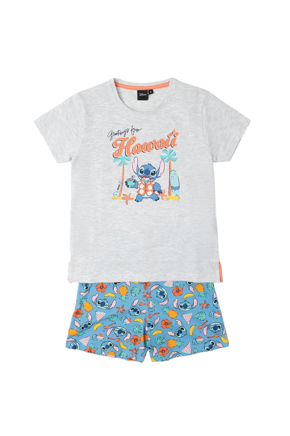 Disney Pigiama a maniche corte Stitch Beach per ragazzo