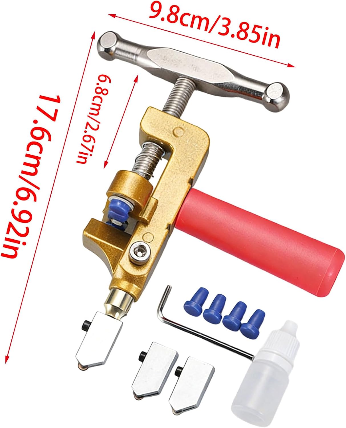 ordinarYone High Precise Metal Floor Tiles Push Cutter For Accurate And Cutting On Ceramic And Porcelain Tiles Safe Stable Use