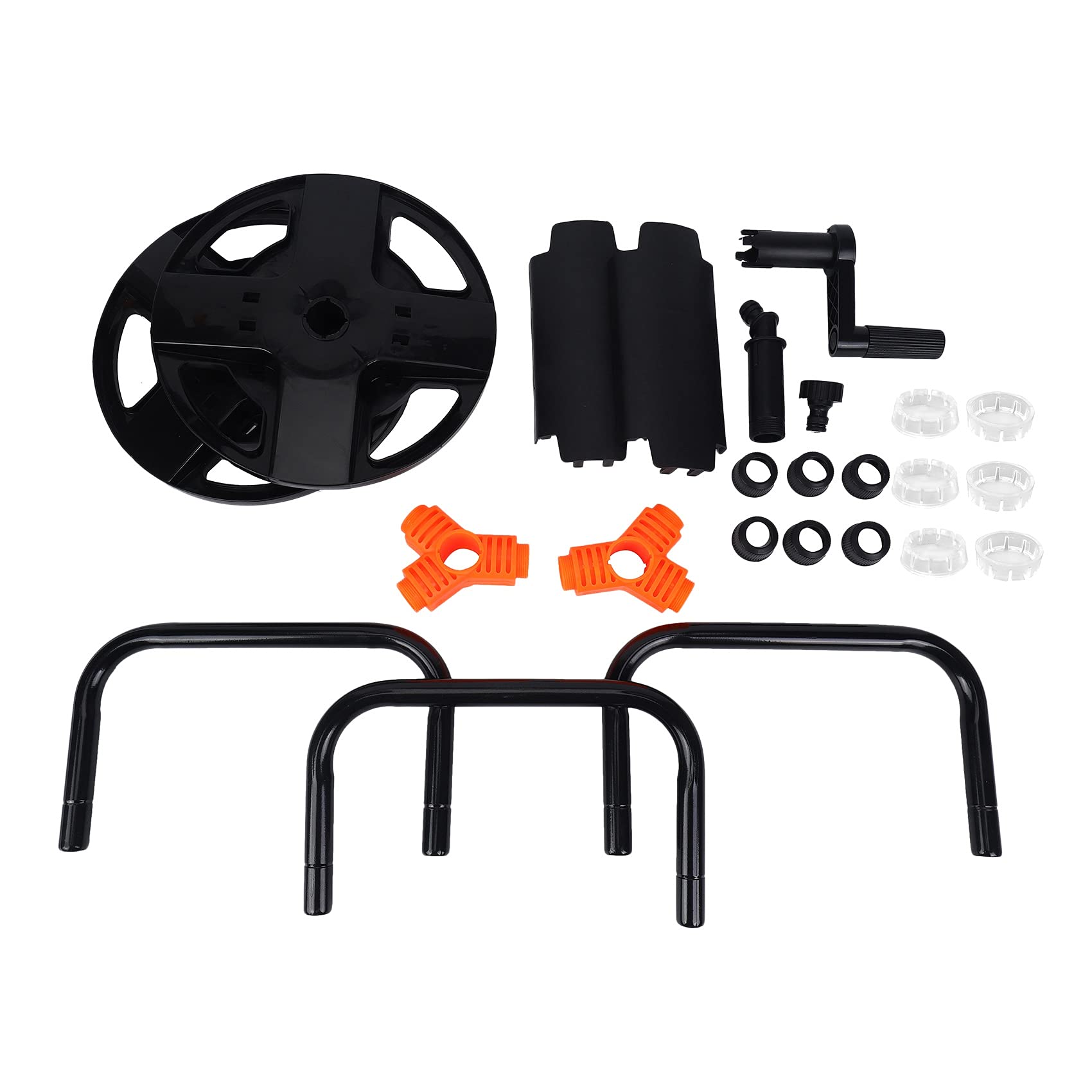 Ctrlzs Garden Hoses Reel Garden Pipe Storage Cart Pipe Exclude Winding Tool Rack Portable Garden Hoses Reel