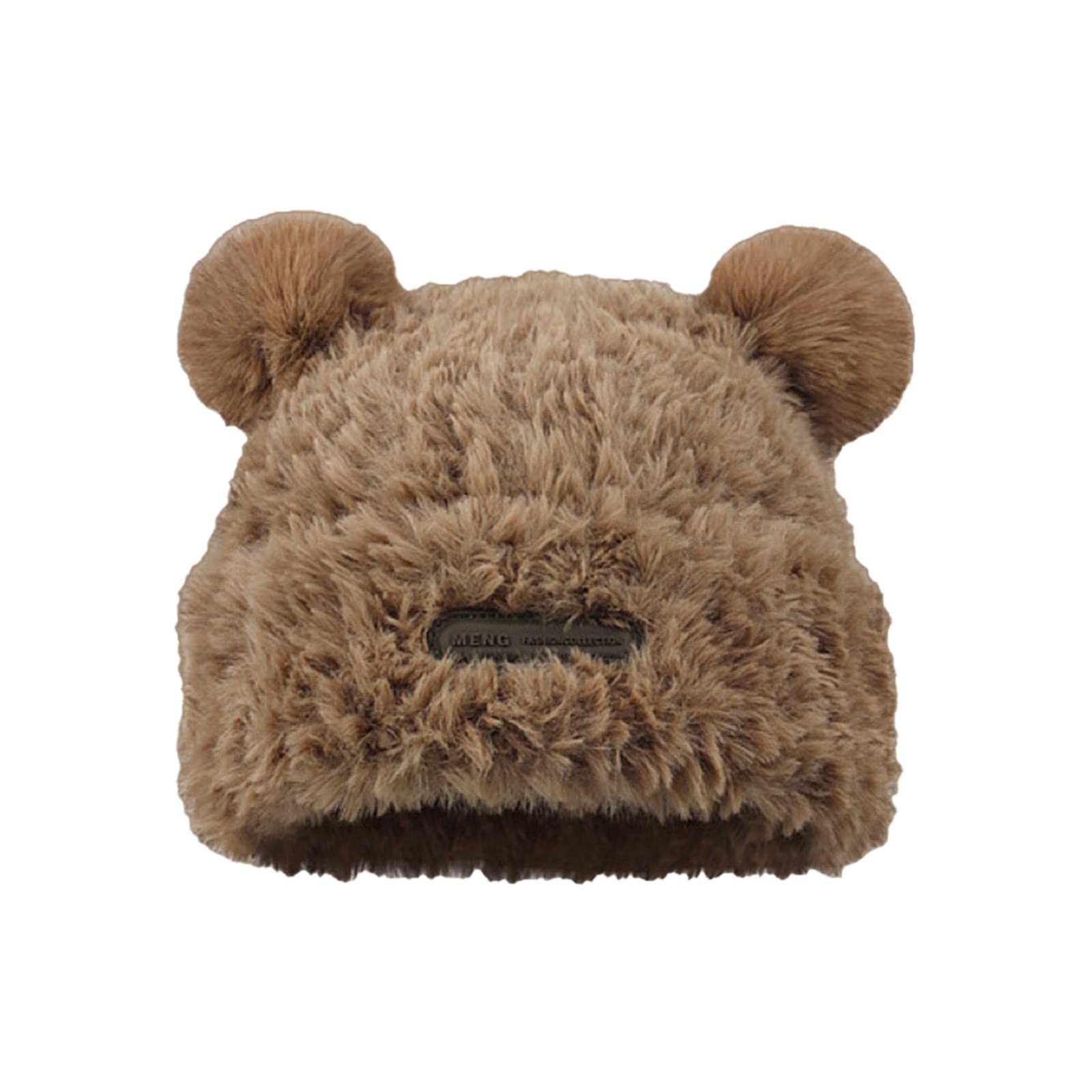 Hunters Hat Boys Men Women Fleece Lined Soft Warm Knit Hat Ski Stocking Cuffed Cap Mad Trapper Hat