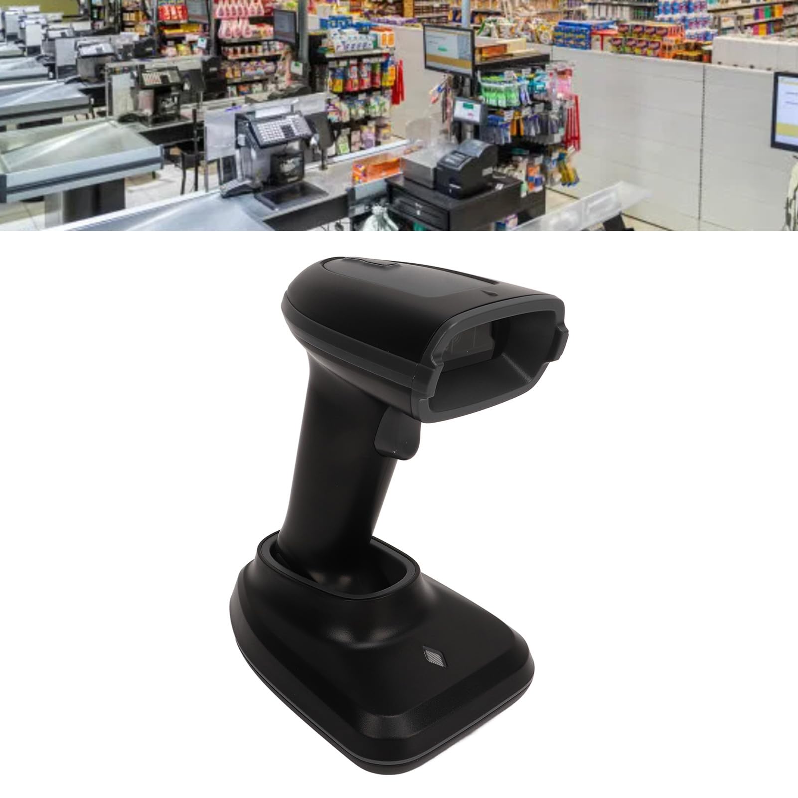 Lettore QR Portatile per Scanner di Codici a Barre con Scansione Automatica e Batteria Ricaricabile per Vendita Al Dettaglio e Logistica