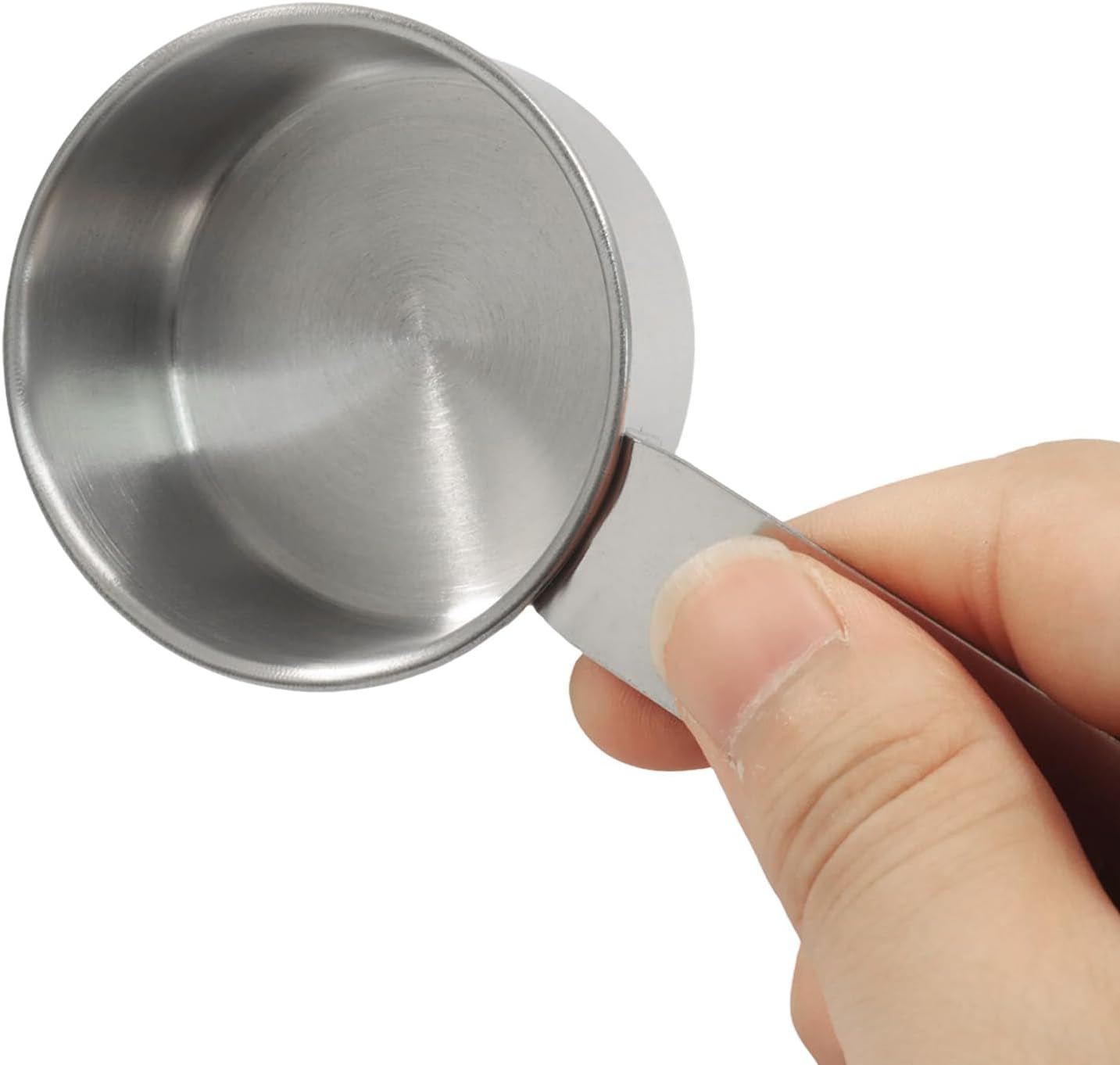 2 Pcs 1/4 Cup Stainless Steel Measuring Cup, 60ml