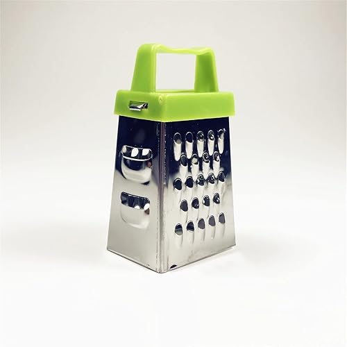 Miniatura 6 de Trituradora de verduras fácil de usar conveniente acero inoxidable resistente a la corrosión Rallador de queso seguro utensilios de cocina púrpura