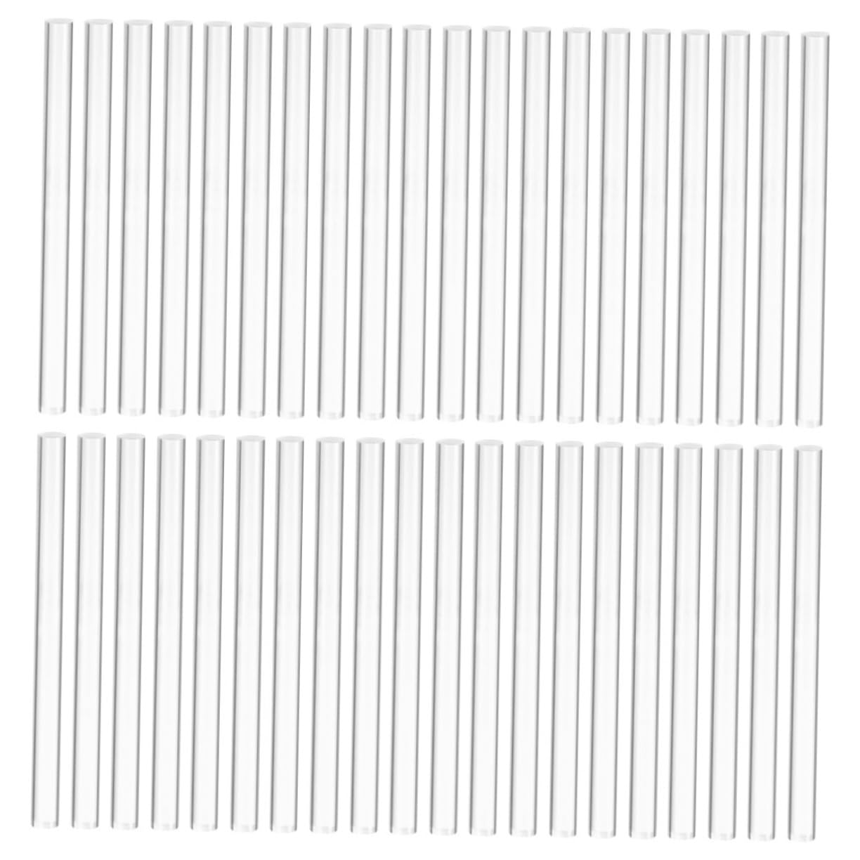 LALAFINA 100pcs Hot Melt Glue Sticks for Crafting High Adhesive DIY Glue Rods Crafting Tool for Home Repairs Creative Projects