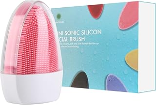 NEWDERMO 洗顔ブラシ 電動 音波 クレンジングブラシ シリコン フェイスブラシ 洗顔 ボディブラシ マッサージ 洗顔器 人気 防水 毛穴ケア 美肌ニキビ対策 二つモート自動的 シャットダウン 旅行用 ミニ型 美肌ニキビ対策 レディース/...