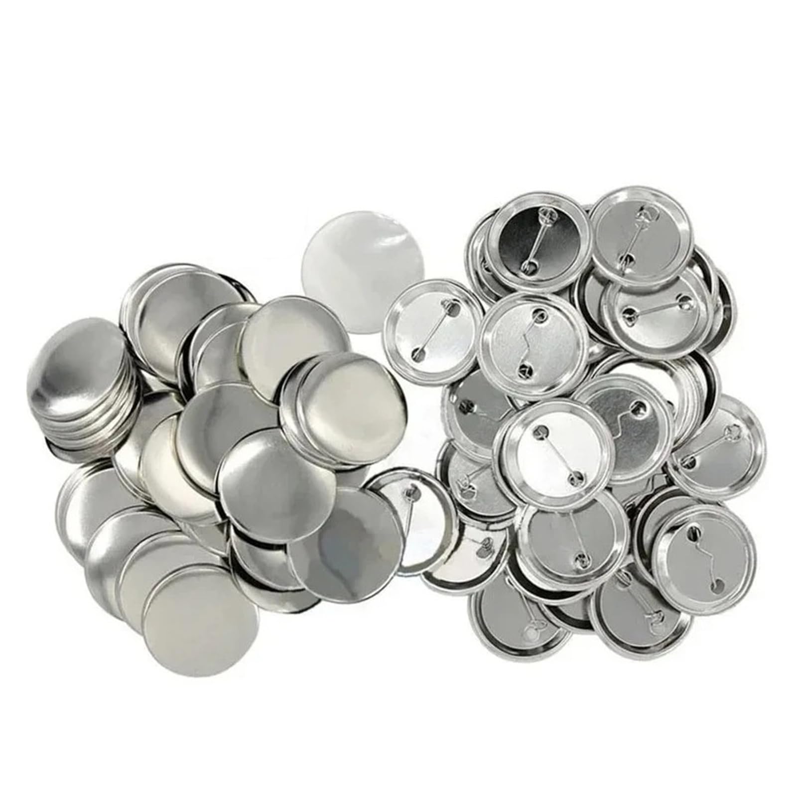100 fogli da 58 mm, materiale for spille rotonde opache, materiale for spille vuote fai da te Realizzazione efficiente