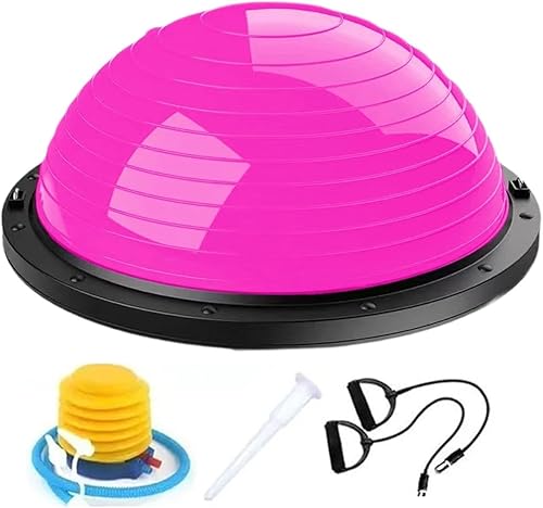 Miniatura 6 de Equipo de entrenamiento de fuerza de media bola de entrenamiento de pelota de equilibrio hecho de PVC y PP con superficie antideslizante adecuado