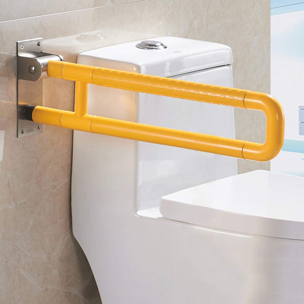 Barras de Apoyo para duchas Barra de Apoyo para inodoros Barra de baño Riel de Inodoro Barandillas de bañera Plegables para Personas Mayores discapacitadas