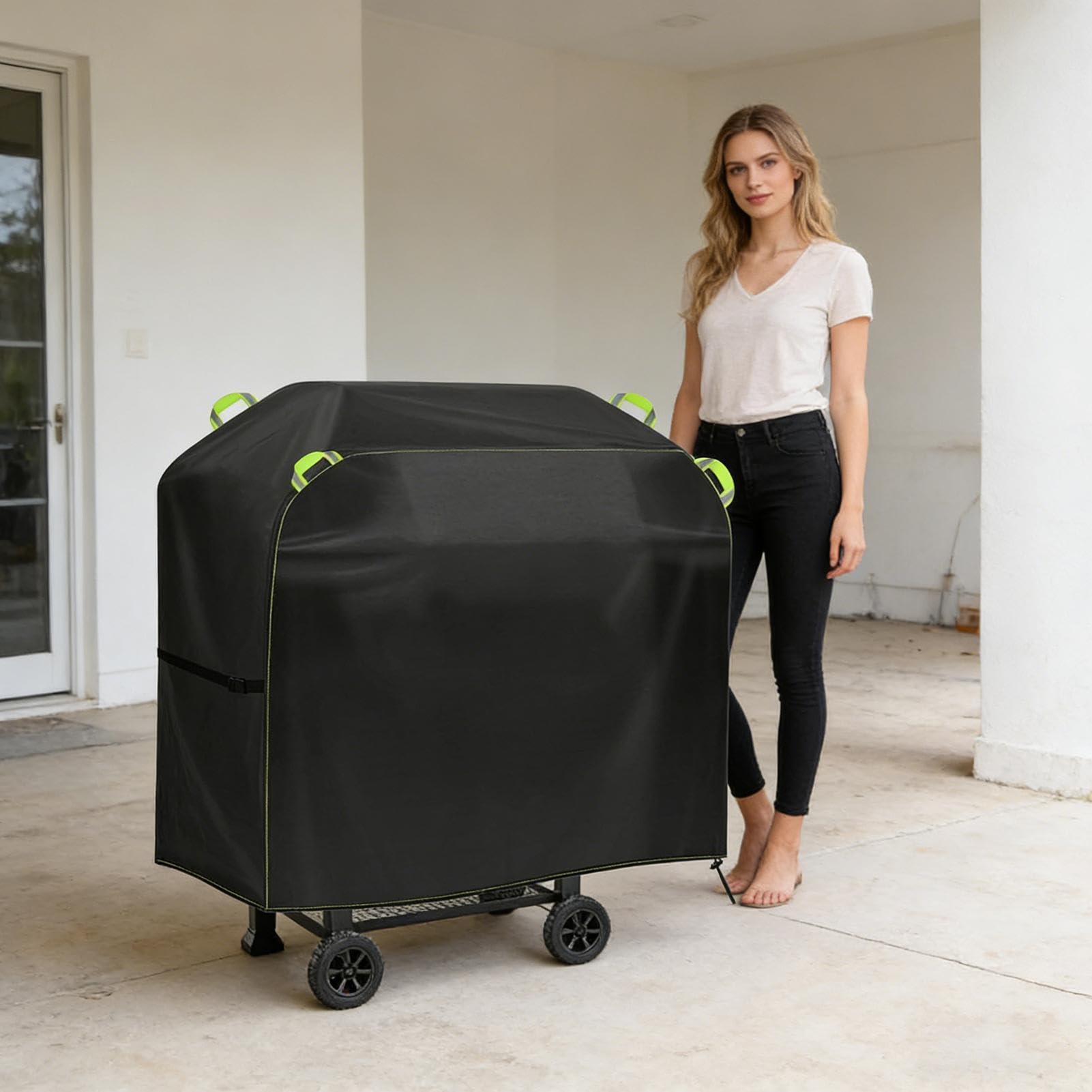 Coperture per Barbecue Resistenti e Impermeabili Protezione Impermeabile | Coperture per Esterno Antistrappo Esterno Patio Campeggio Casa Cucina Balconi Cortile Famiglia
