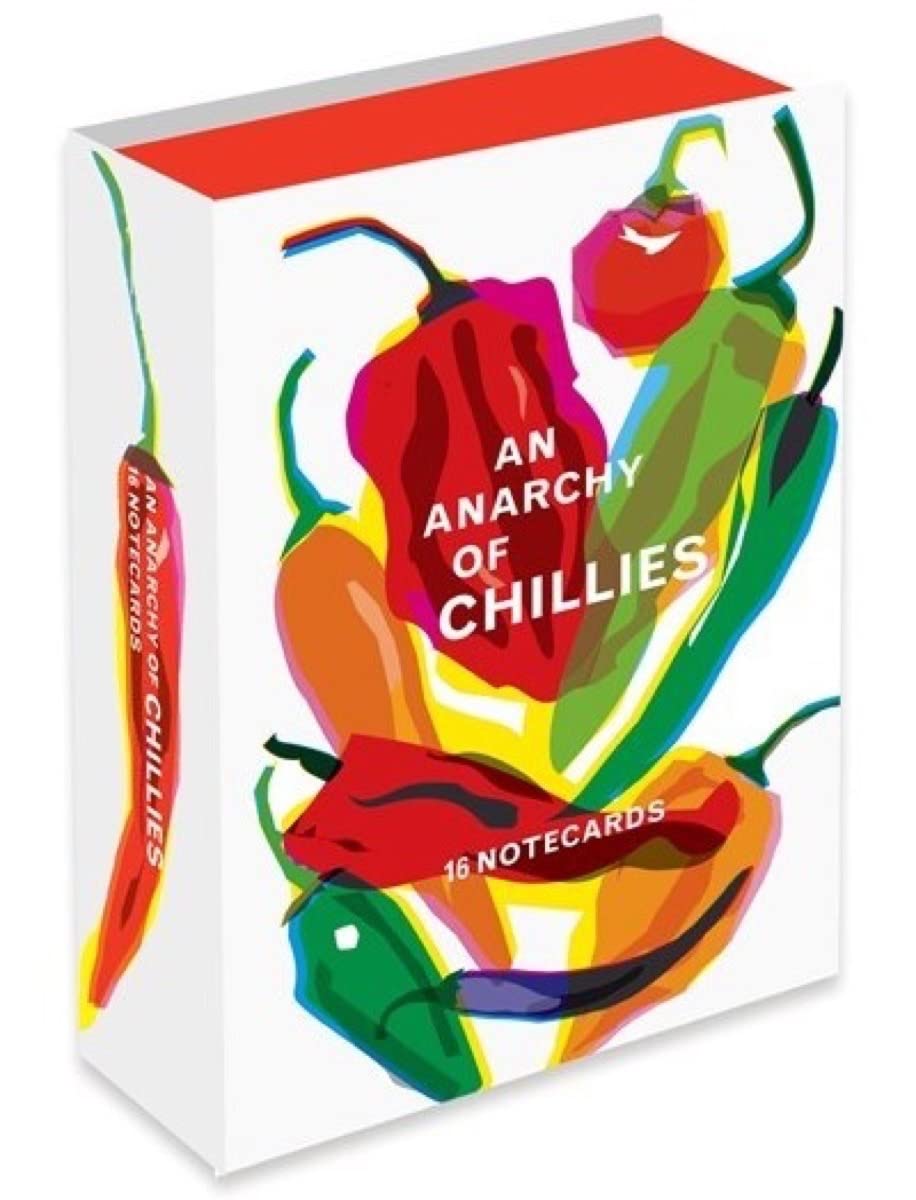 An Anarchy of Chillies: Notecards: Gift Wrapping Paper Book: 0 (Thames & Hudson Gift)
