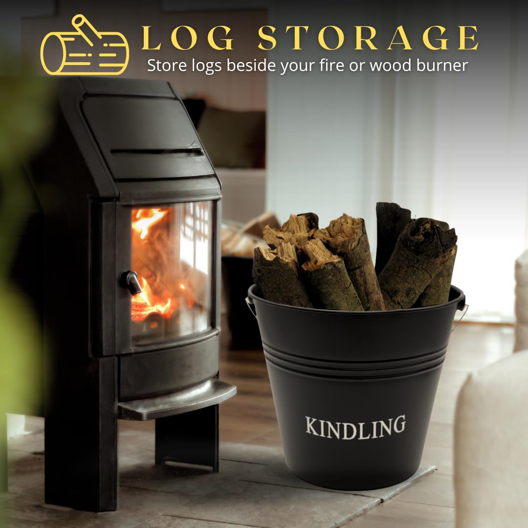 Secchio Cenere Vintage Marco Paul - 12 Litri In Acciaio Con Coperchio - Foto 5