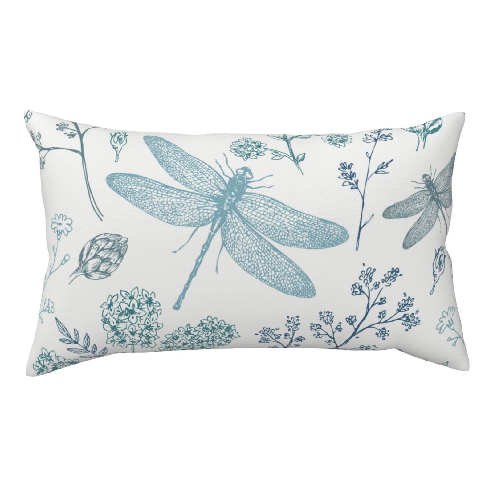 YFSGDLBN Dragonfly printed Pillow Case 20x36in decorative pillowcase Cushion Cover