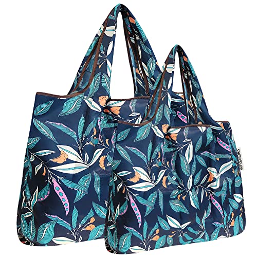 Image of allydrew Large Foldable Tote Nylon Reusable Grocery Bag