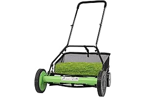 TBVECHI 20 Inch Push Reel Lawn Mower with 5 Blades
