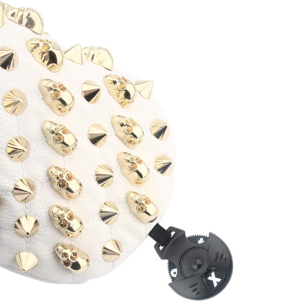 : Sunbro Golf ヘッドカバーゴルフ Bling-Bling ゴールド
