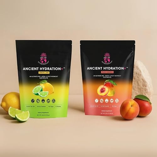 Miniatura 4 de Ancient Hydration Plus - Electrolitos diseñados para apoyar el ayuno  Fórmula limpia a base de alimentos con agua de coco, minerales marinos y