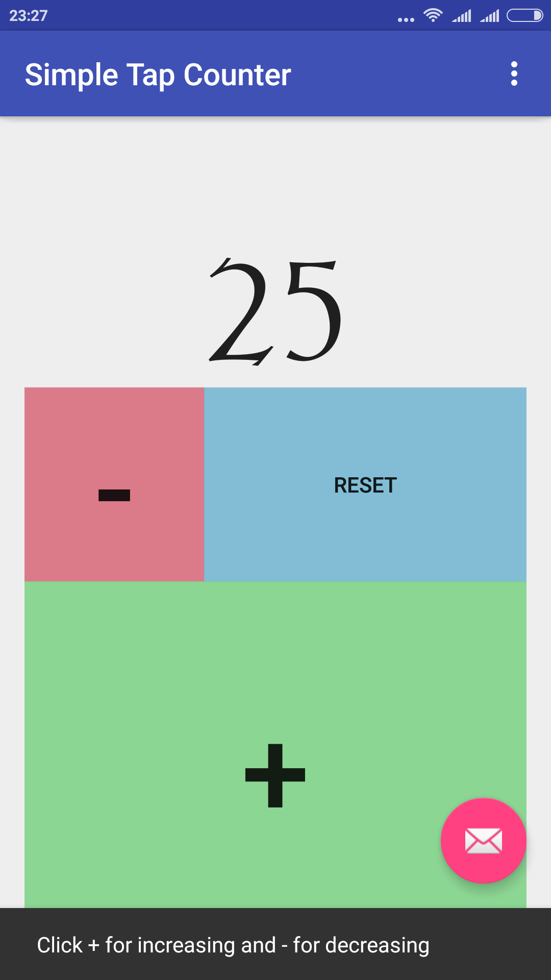 Simple Tap Counter App on Amazon Appstore