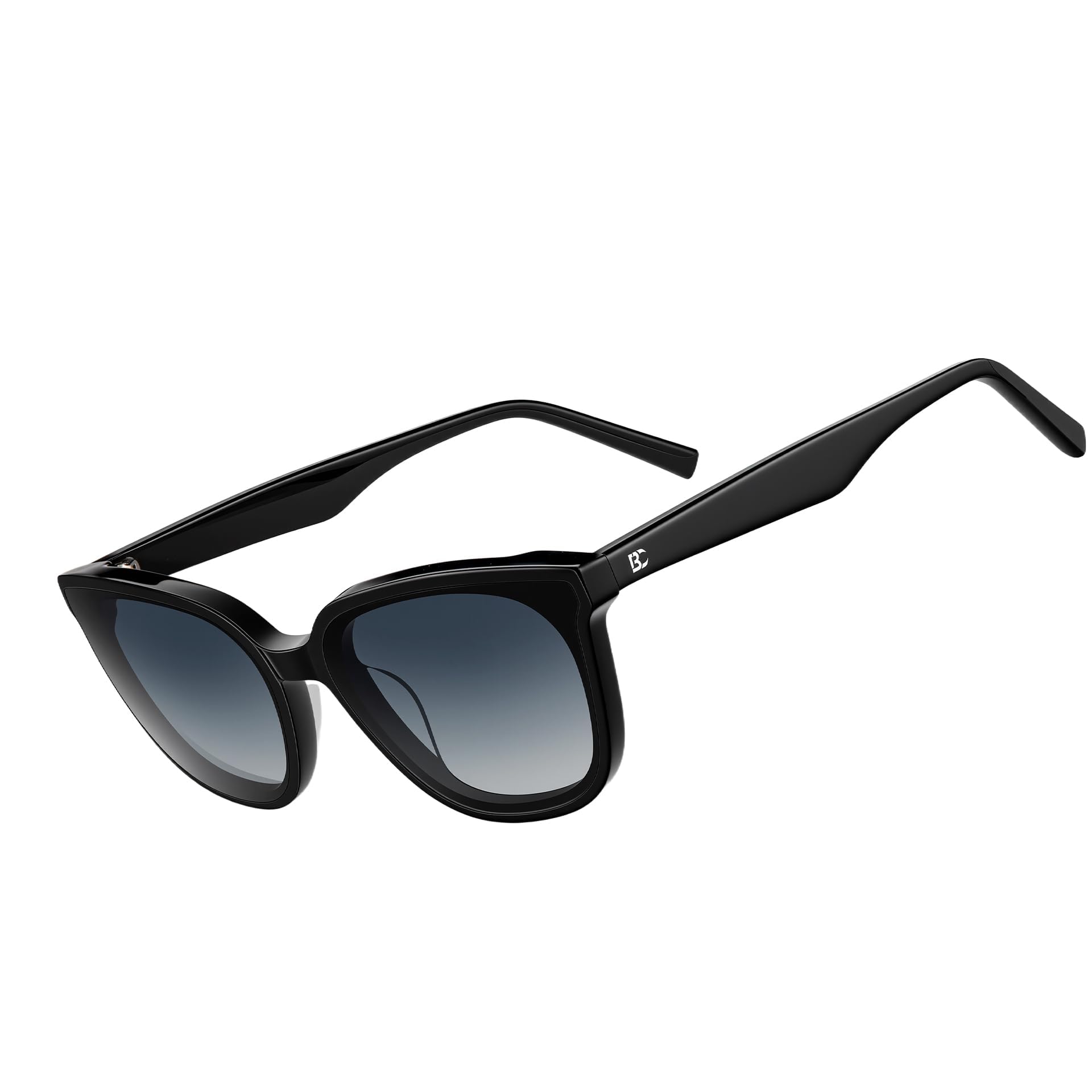 BIRCEN Polarized Cat-Eye Sunglasses for Women Trendy Acetate Sun Glasses Nylon Lens UV Protection for Travel Driving