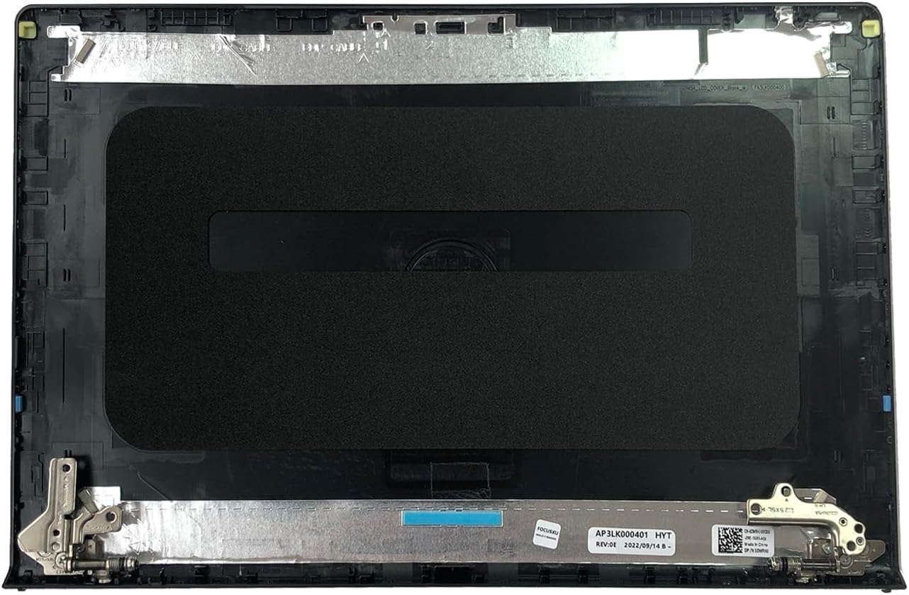 0DWRHJ GDM50 87GX7 Replacement Laptop LCD Back Cover Top Case Rear Lid with Hinges for Dell Vostro 15 3510 3520 3525