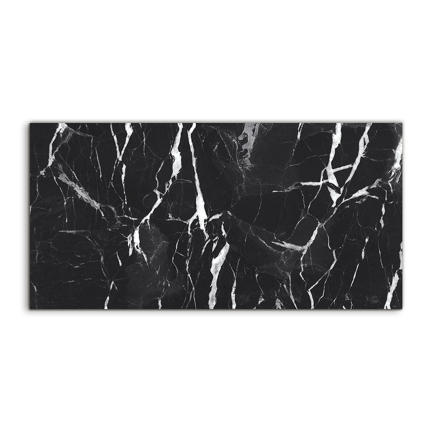 Image sur verre salon 120x60cm déco murale effet marbre abstrait - 8