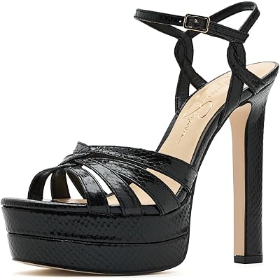 Jessica Simpson Itzari Double Platform Heeled Sandals