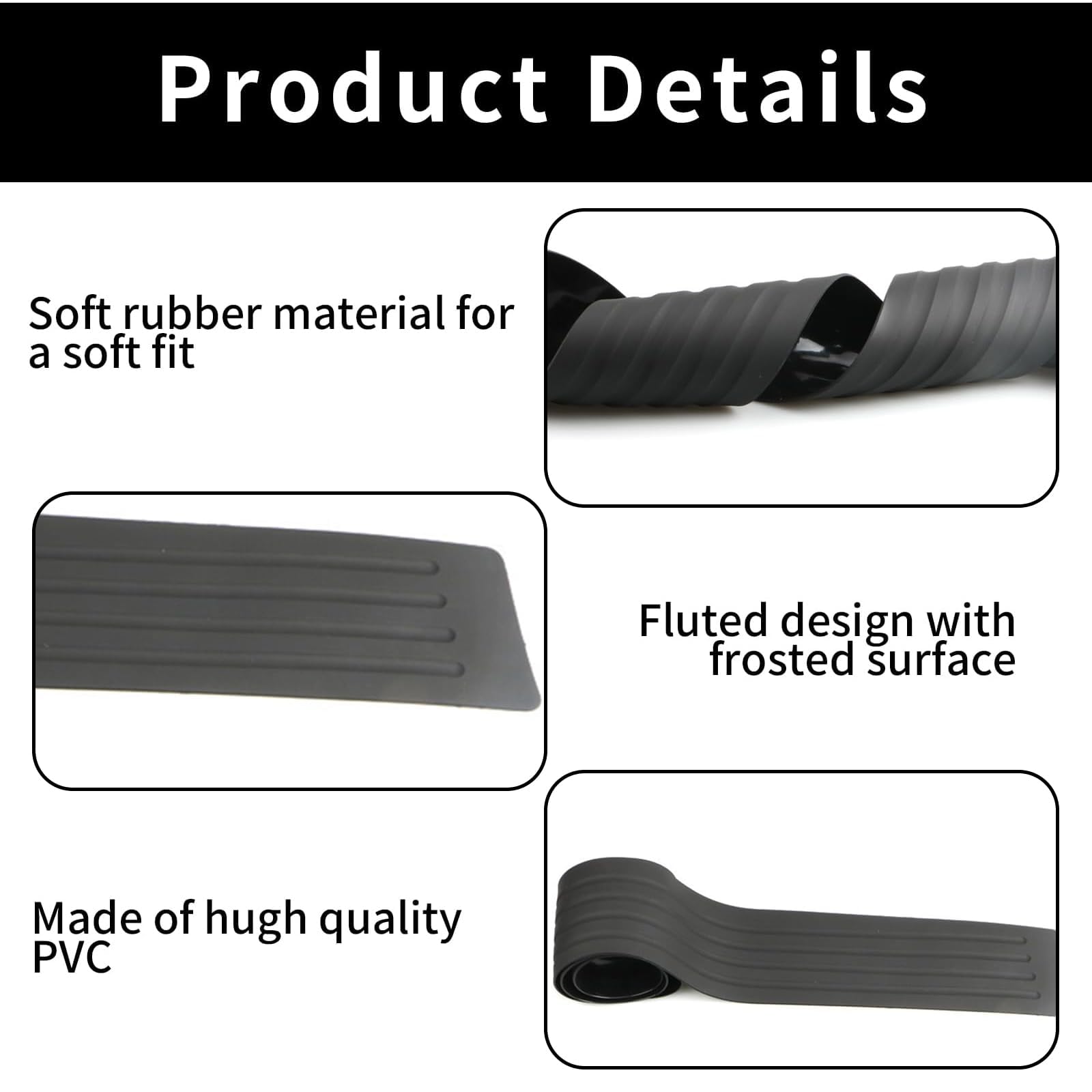 Heckstoßstangenschutz Für Audi A1 Allstreet (GB) 2022-2024 - Ladekantenschutz Kofferraum | Selbstklebend